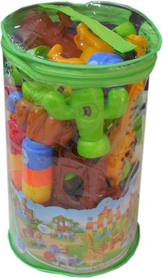 

Charnalia 36 Pcs Jungle Block(Multicolor)