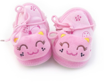 

Kidofash BOOTIE-KITTY Booties(Toe to Heel Length - 11 cm Pink)