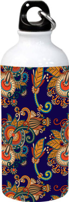 

Kiwis Blue Texture Print Aluminium Sipper 600 ml Sipper(Pack of 1, Multicolor), White