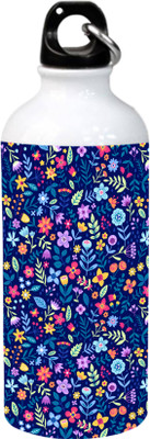 

Eloda Blue Floral Printed Aluminium Sipper 600 ml Sipper(Pack of 1, Multicolor)