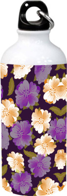 

SHOP GRAB Multicolor Floral Print Aluminium Sipper 600 ml Sipper(Pack of 1, Multicolor), White