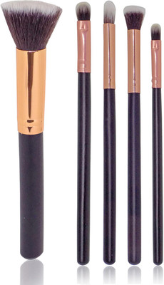

Confidence Foundation Blending Brush, Eye, Face Liquid Powder Cream Cosmetics Brushes Kit(Pack of 5)