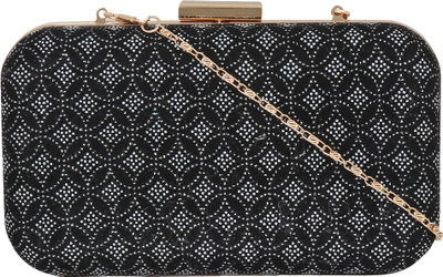 

Berrypeckers Casual, Party Black, White Clutch
