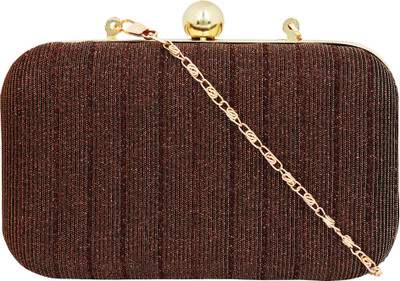 

Berrypeckers Casual, Party Brown Clutch