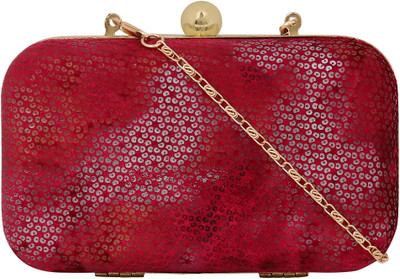 

Berrypeckers Casual, Party Red Clutch