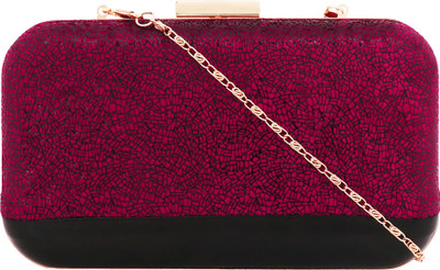 

Berrypeckers Casual, Party Maroon, Black Clutch, Black;maroon