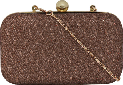 

Berrypeckers Casual, Party Brown Clutch