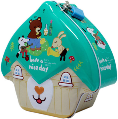 Tootpado Piggy Bank For Kids Home Design - Green - (1BOX161) - Girls Coin Bank Coin Bank(Green)