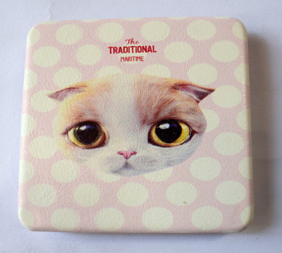 

oramsa Multicolor Printed Designer Compact Mirror - Dual Mirror, (Normal and 3x Magnification)