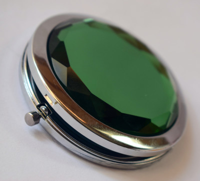 

oramsa Multicolor Printed Designer Compact Mirror - Dual Mirror, (Normal and 3x Magnification)
