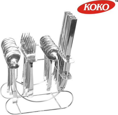 

KOKO Alpha Stainless Steel Cutlery Set(Pack of 25)