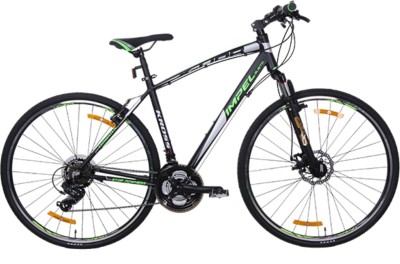 

Kross X-Urb Front Suspension Disc Brake Bike For Adults Black & Green 26 T 21 Gear Mountain/Hardtail Cycle(Multicolor)