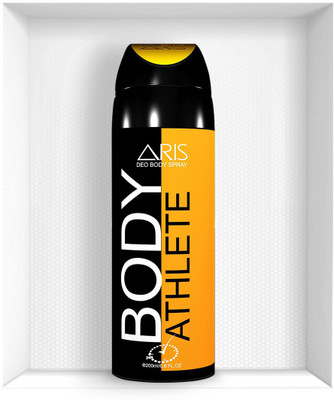 

ARIS 2 * BODY ATHLETE DEODORANT Body Spray - For Men(400 ml, Pack of 2)