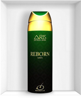 

ARIS 2 * REBORN DEODORANT Body Spray - For Men(400 ml, Pack of 2)