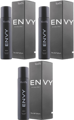 

Envy Men Pack of 3 (30 ml each) Perfume Body Spray - For Men(90 ml, Pack of 3)