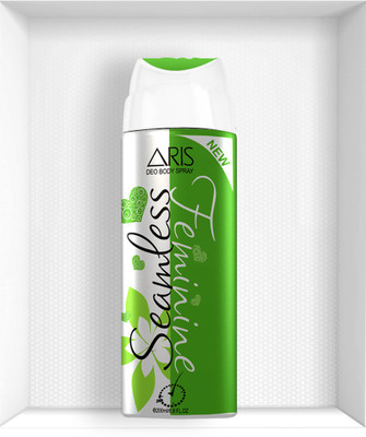 

ARIS 2 * SEAMLESS FEMININE Body Spray - For Women(400 ml, Pack of 2)