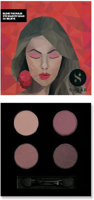 

Sugar Blend The Rules Eyeshadow Quad 02 Believe 5 g(Believe)