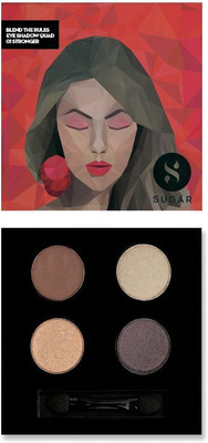 

Sugar Blend The Rules Eyeshadow Quad 01 Stronger 5 g(Stonger)