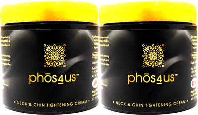 

phos4us Double Chin Reduction Cream (Pack of 2) Neck and Chin Firming and Tightening Cream(200 g)