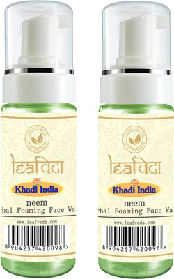 

Khadi Leaf Veda Neem Herabl Foaming Face Wash pack of 2 Face Wash(420 ml)