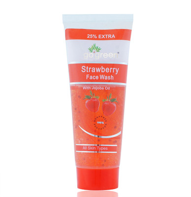 

Go Green STRAWBERRY FACE WASH - 25% EXTRA - BUY 3 GET 5 Face Wash(375 g)