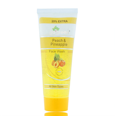 

Go Green PEACH & PINEAPPLE FACE WASH - 25% EXTRA - BUY 3 GET 5 Face Wash(375 g)