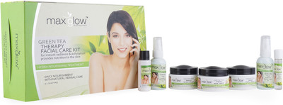 

MAXGLOW GREEN TEA THERAPY FACIAL CARE KIT - 330 ML 330 ml