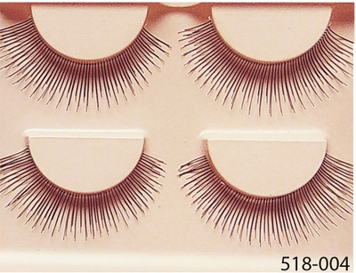 

sweetpea False EyelashesHuman Hair Handmade Eye Lashes Thin Thick Various Options pack of 2(Pack of 2)