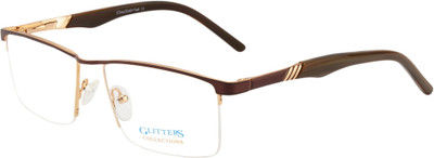 

Glitters Half Rim Rectangle Frame(51 mm