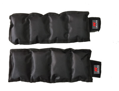 Neulife Balance 500 gram each ( 500 gram x 2 pc ) Black Ankle & Wrist Weight(0.5 kg)