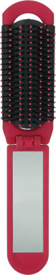 

Franck Provost (France) Compact Folding Hair Brush with Mirror (Wine Red)