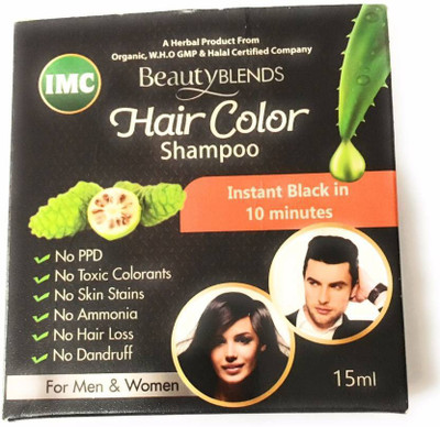

IMC NONI HAIR COLOUR SHAMPOO(2 PACK) Hair Color(BLACK)