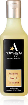

Aaranyaa Rejuvenating Hair Oil with natural extract of Amla, Bhringraj and essential oil for nourishment and prevent hair fall Hair Oil(225 ml)