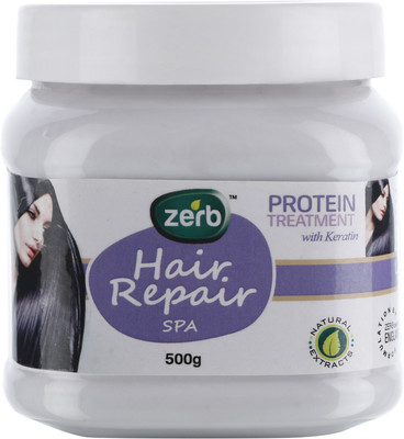 

Zerb Natural Extracts Protein Treatment With Keratin Hair Repair Spa(500 g)