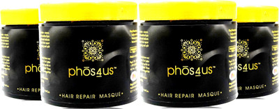 

phos4us Hair Repair Masque / Mask (Pack of 4) Hair Spa Cream(400 ml)