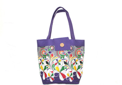 

Prayas Hand-held Bag(Purple)