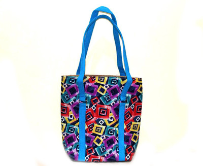 

Prayas Hand-held Bag(Blue)