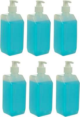

3S Best quality Hand Sanitizer 500ML For Home & Hospital Use Pack of 6(500 ml, Pump Dispenser, Pack of 6)