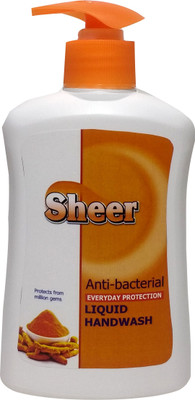 

sheer Handwash 200ml Pump (HALDI CHANDAN)(200 ml, Pump Dispenser)