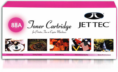 

Jet Tec Toner Cartridge C388A Laser Jet Single Color Ink Toner(Black)