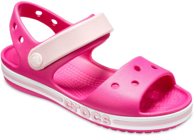 

Crocs Boys & Girls Velcro Sports Sandals(Pink