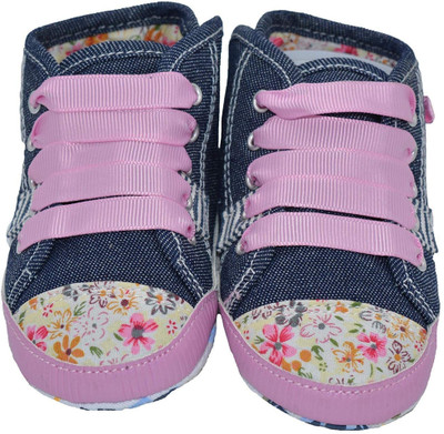 

Baby Bucket Girls Lace Formal Boots(Blue