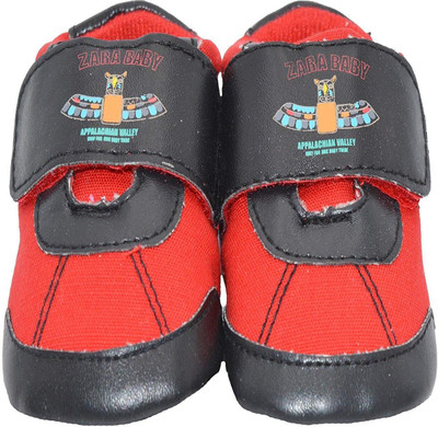 

Baby Bucket Boys & Girls Velcro Formal Boots(Red