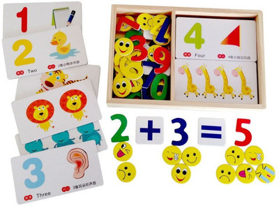 

Baby Shelf Digits & Number Educational Learning with Smiley - Wooden Toy with Images and Smiley Count with Mathematical Logic(Yellow)