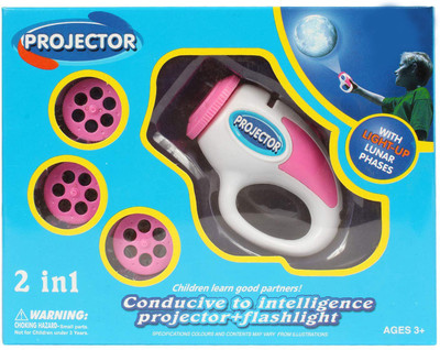 

Planet of Toys 2 In 1 Electric Projection With Slides For Kids, Children(Multicolor)