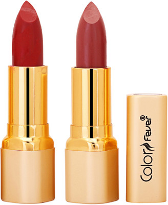 

Color Fever Long last shoft matte lipstick(mauve, red, 8 g)