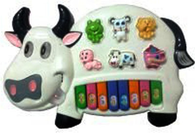 My Online Retail Musical Cow piano keyboard(Multicolor)