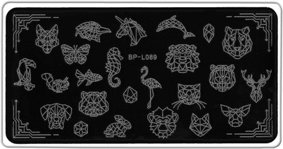 

Born Pretty BP-L089 Stainless Steel Nail Stamping Image Plate.(Multi)