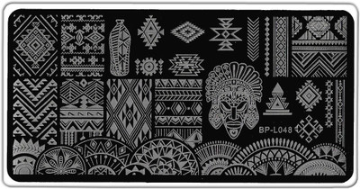 

Born Pretty BP-L048 Stainless Steel Nail Stamping Image Plate.(Multi)