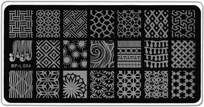 

Born Pretty BP-L004 Stainless Steel Nail Stamping Image Plate.(Multi)